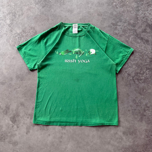 Vintage Irish Yoga Tee Size Medium