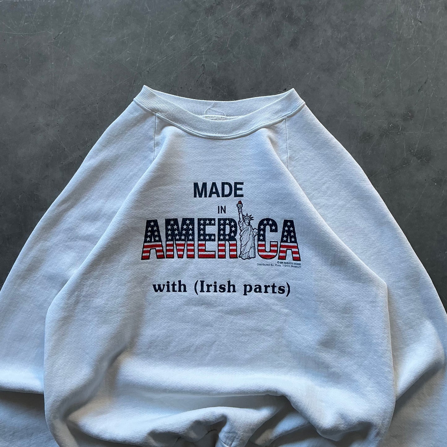 1989 USA Irish Parts Sweatshirt Size S