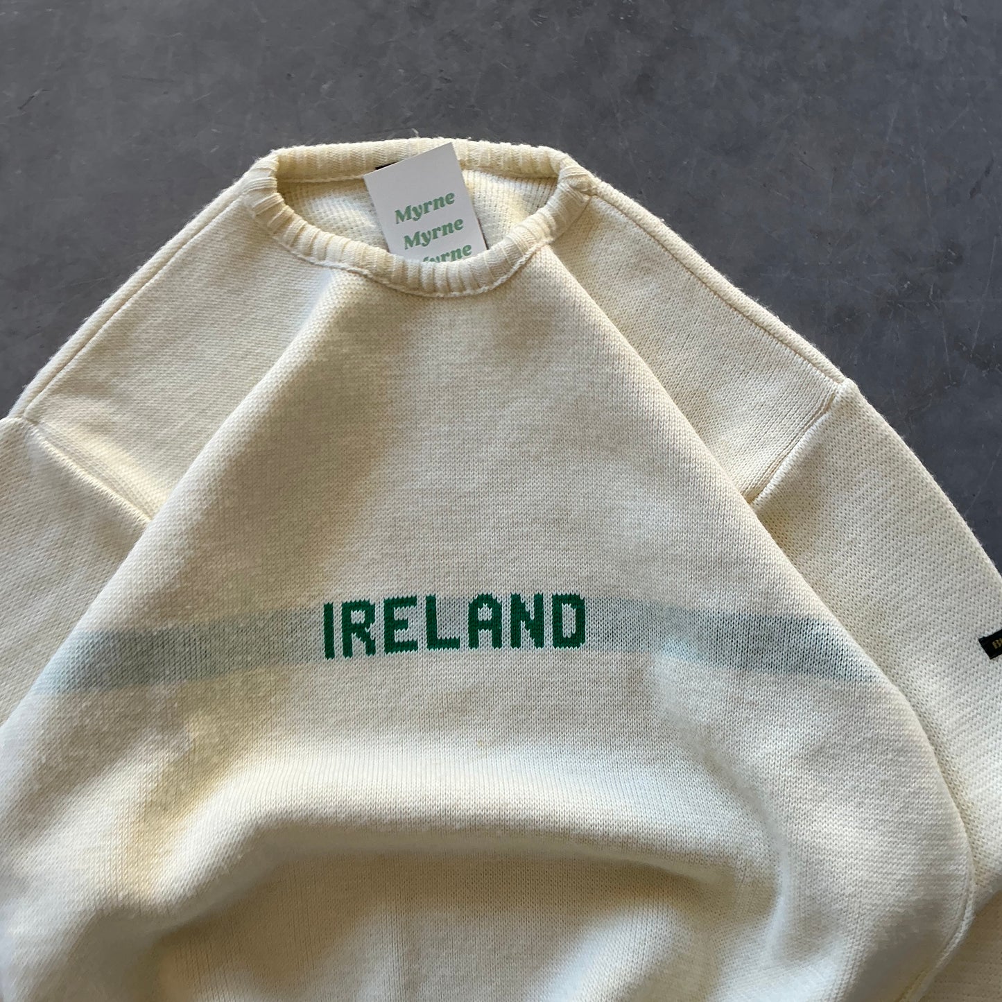 80 ‘s Vintage Ireland Sweater Size M