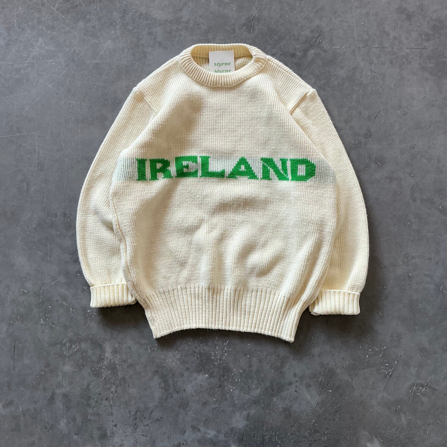 80's Vintage Ireland Sweater Size S