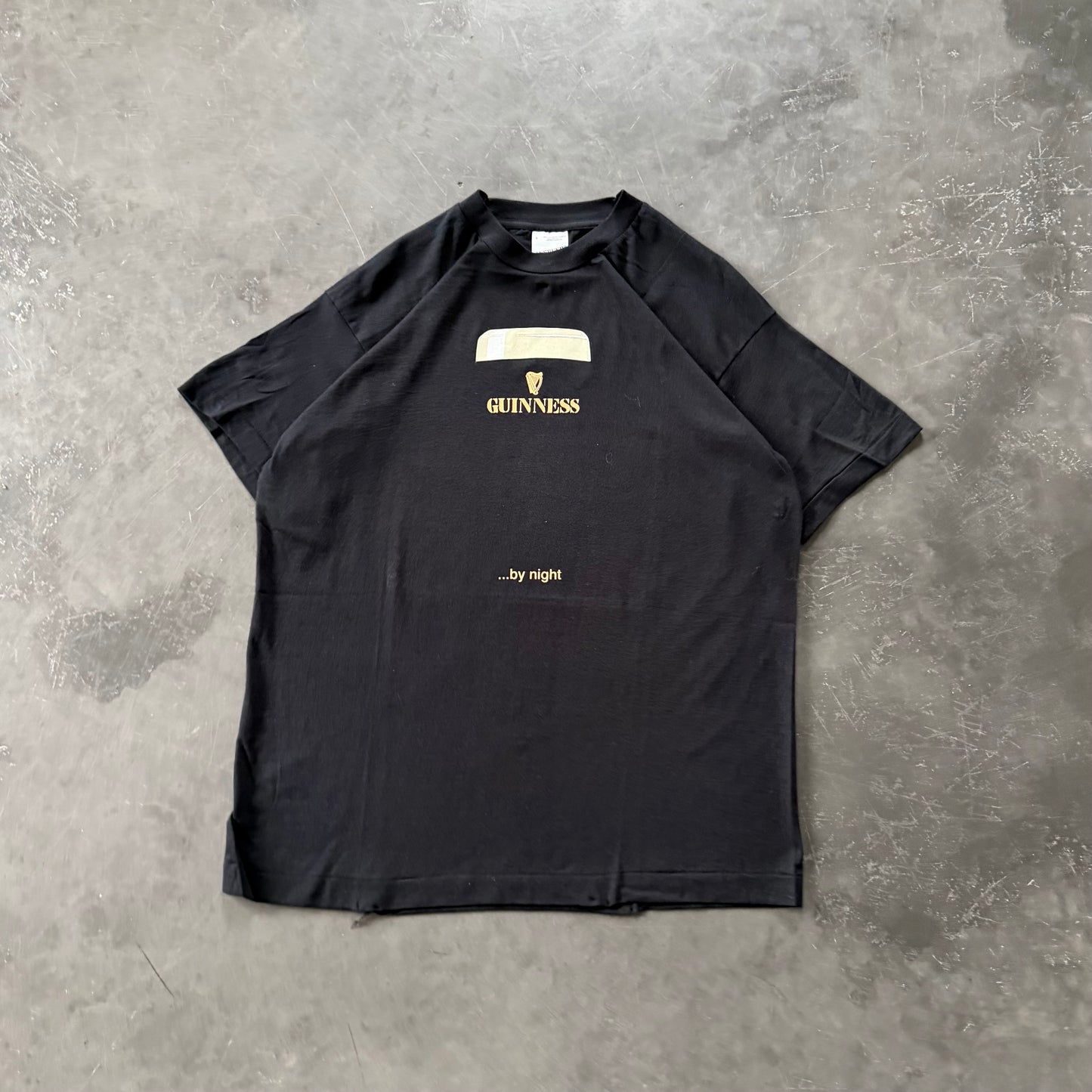 Vintage Guinness by Night Tee Size Large