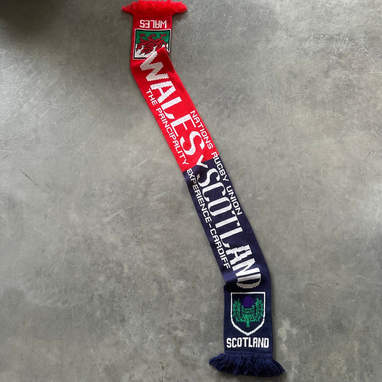 Scotland v Wales Rugby Scarf