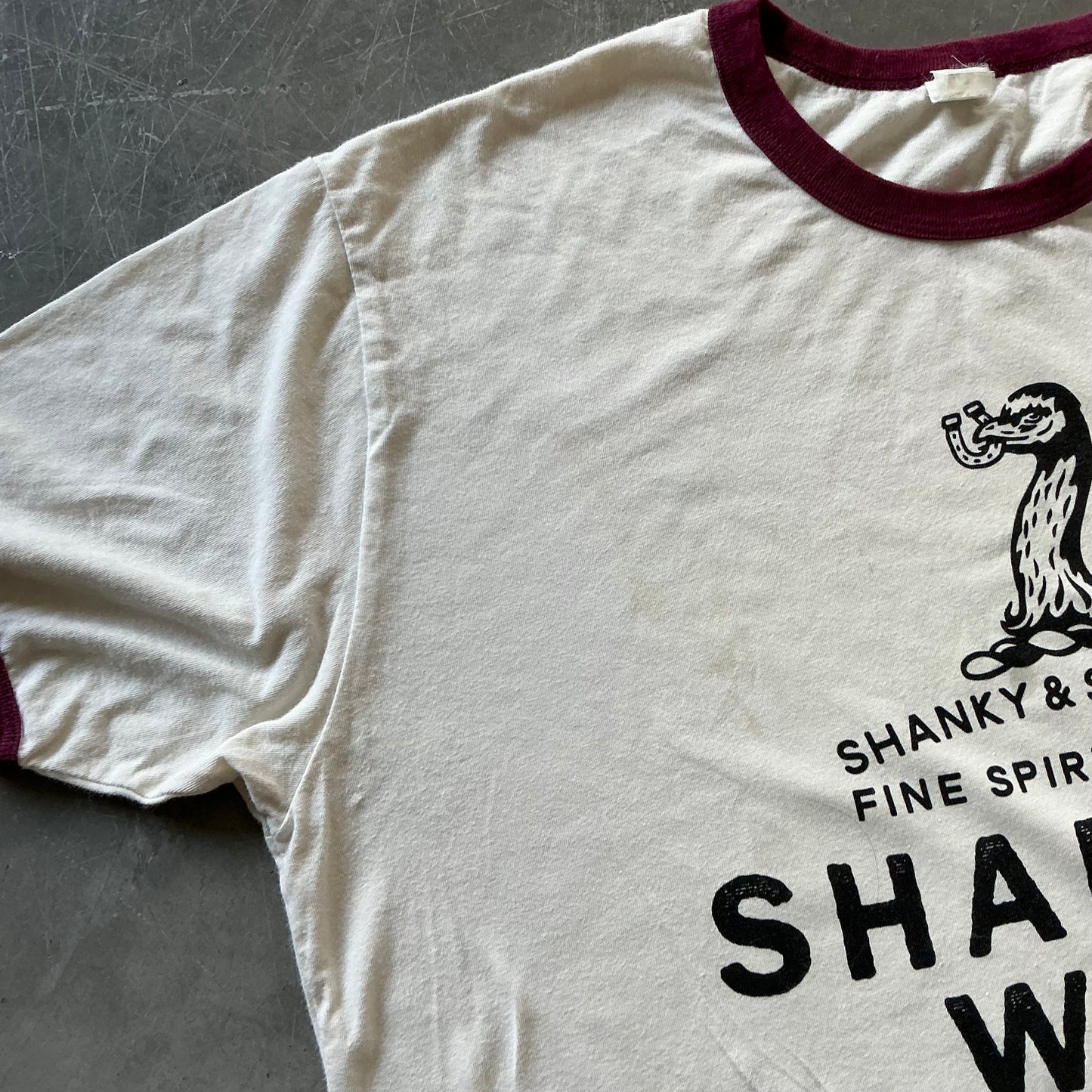 Shankys Whip Tee Size L