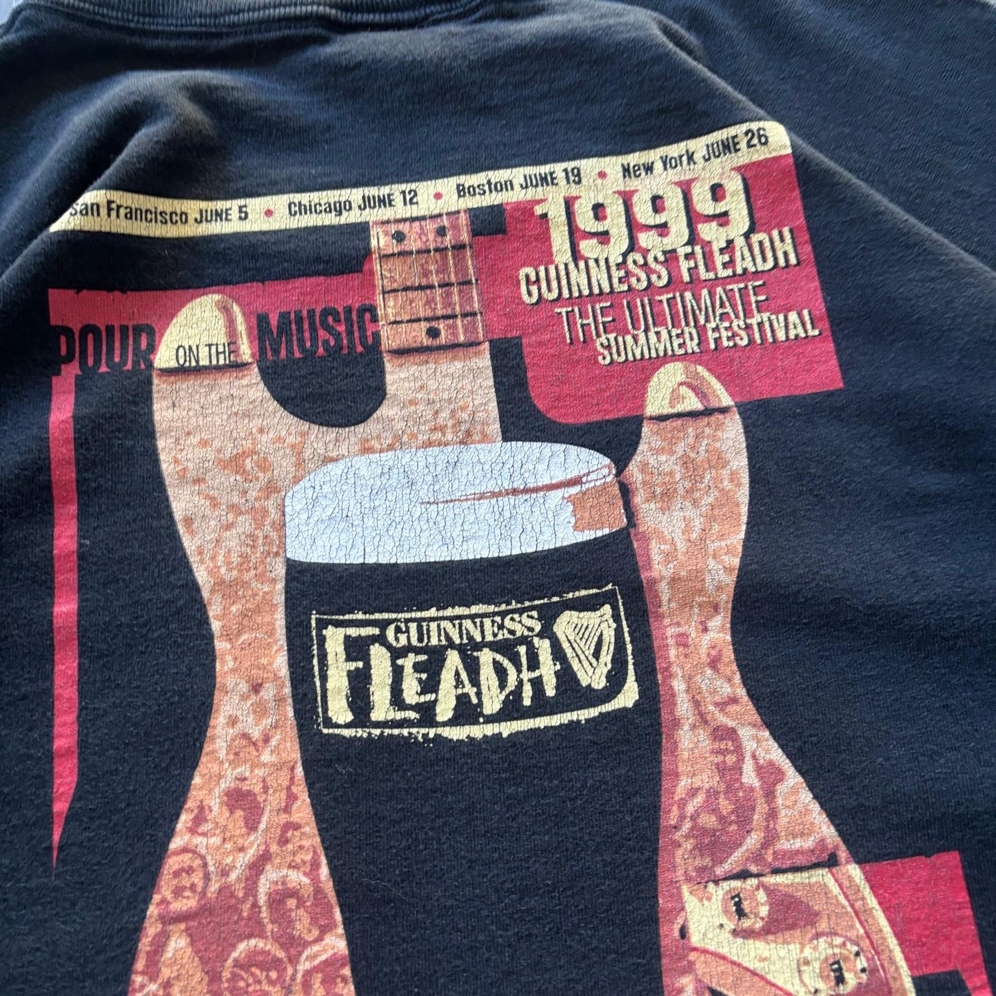 1999 Rare Guinness Fleadh Tee Size XL