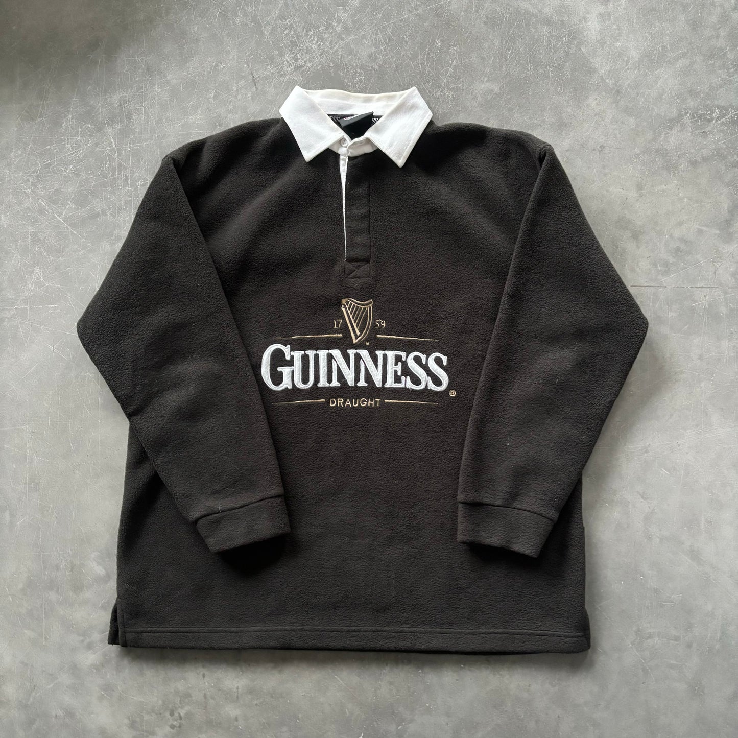 Vintage Guinness Fleece Size Medium