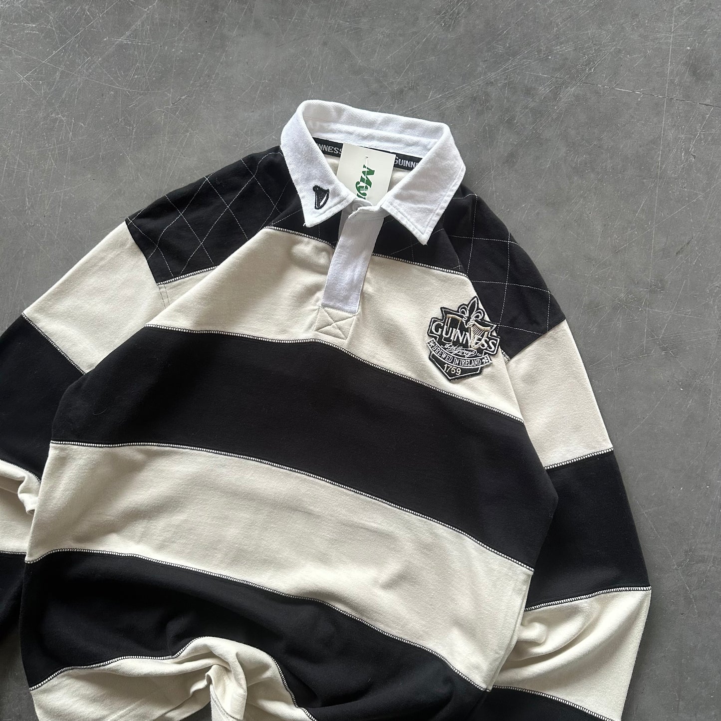 Vintage Guinness Rugby Shirt Size S