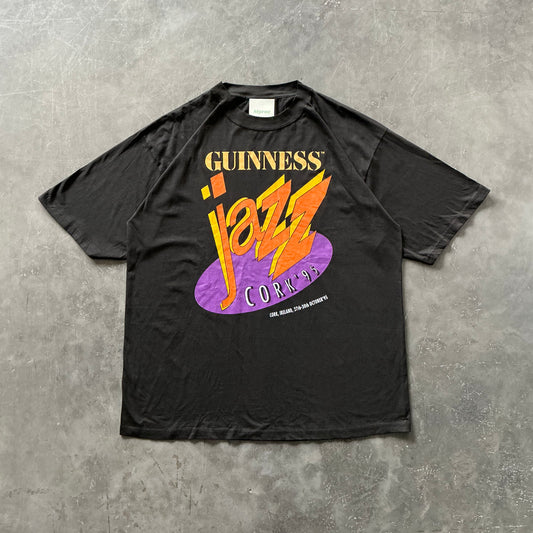 Rare 1995 Guinness Cork Jazz Fest Tee Size XL