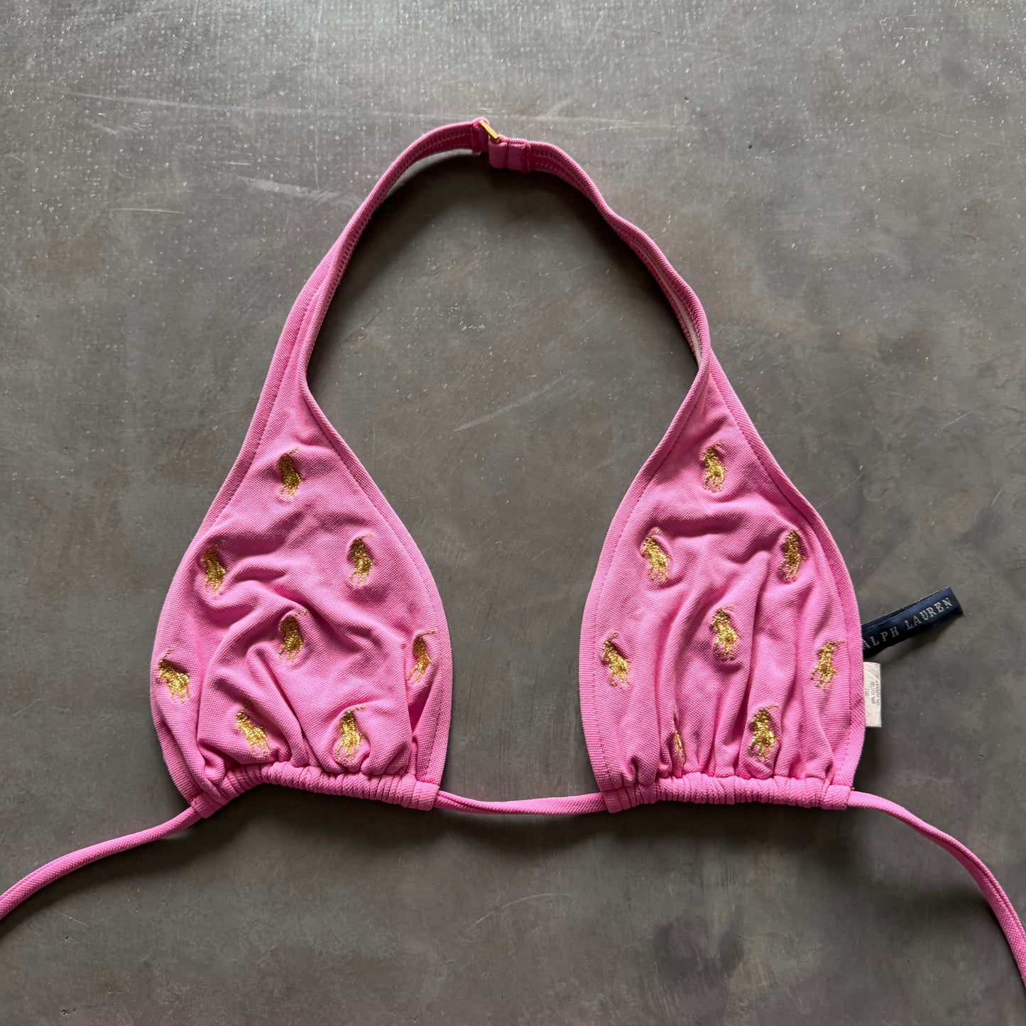 Vintage Ralph Lauren Pony Bikini Size M/L
