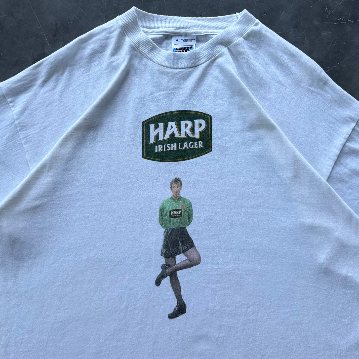 Vintage Harp Lager Tee Size XL