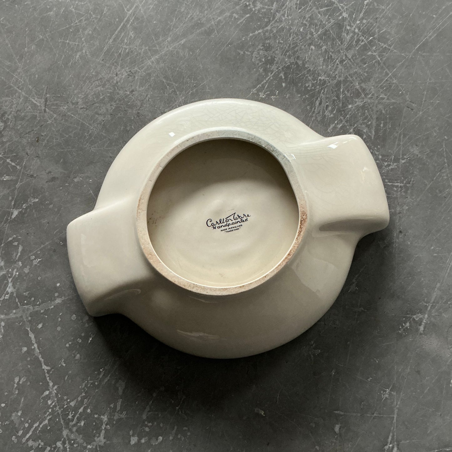 Antique Large Ceramic Guinness Ashtray