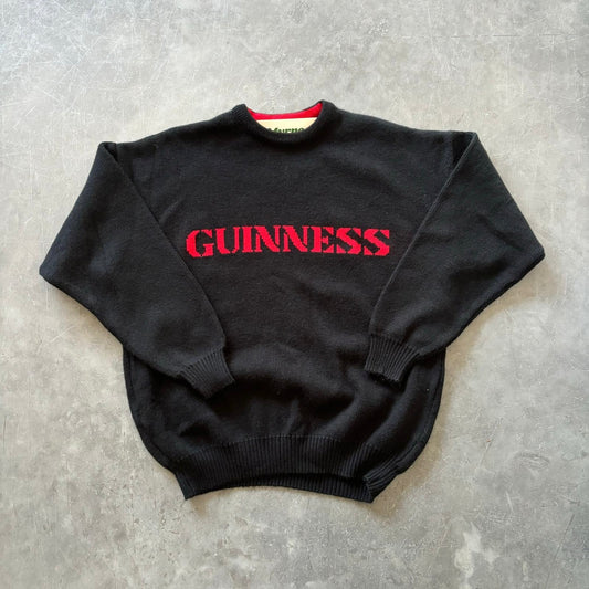 80’s Vintage Guinness Sweater Boxy L