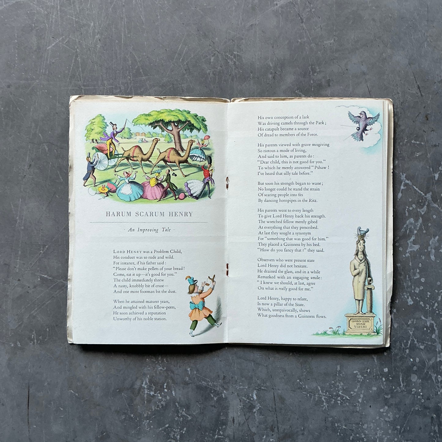 Antique Guinness Story Book