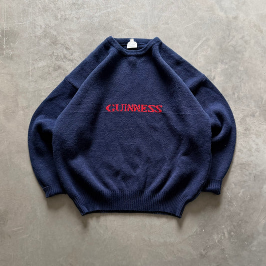 Vintage Guinness Knit Sweater Size L/XL