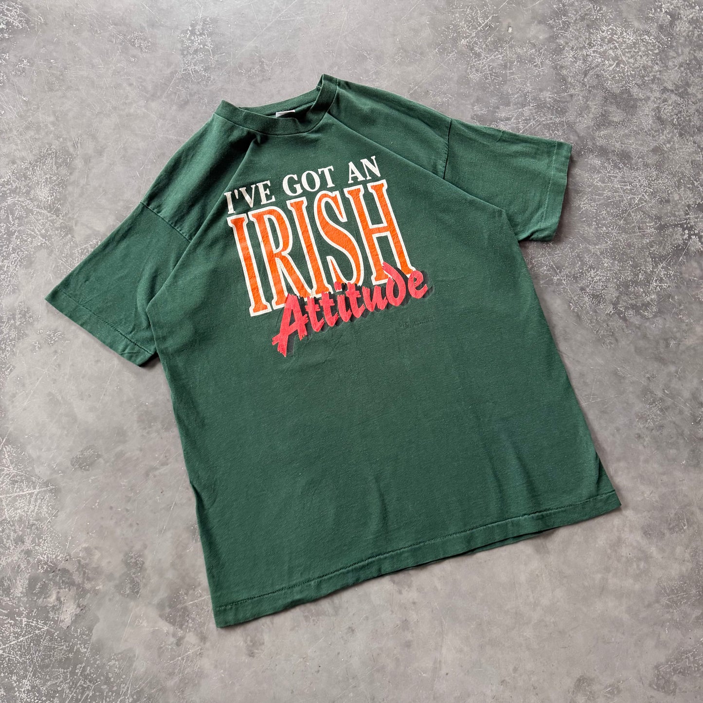 1990’s Irish Attitude Tee Size XL