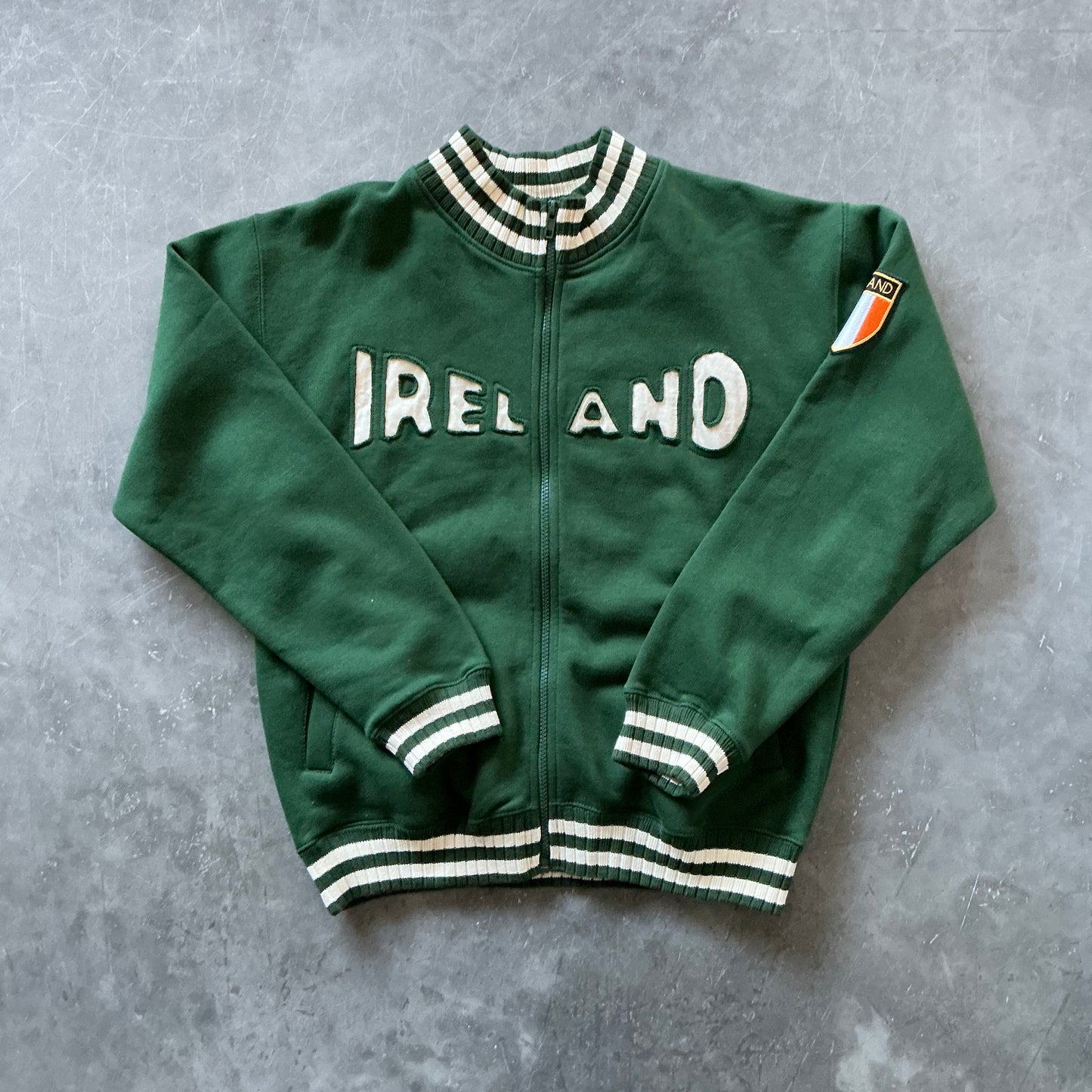 Vintage Ireland Zip-Up Size Small