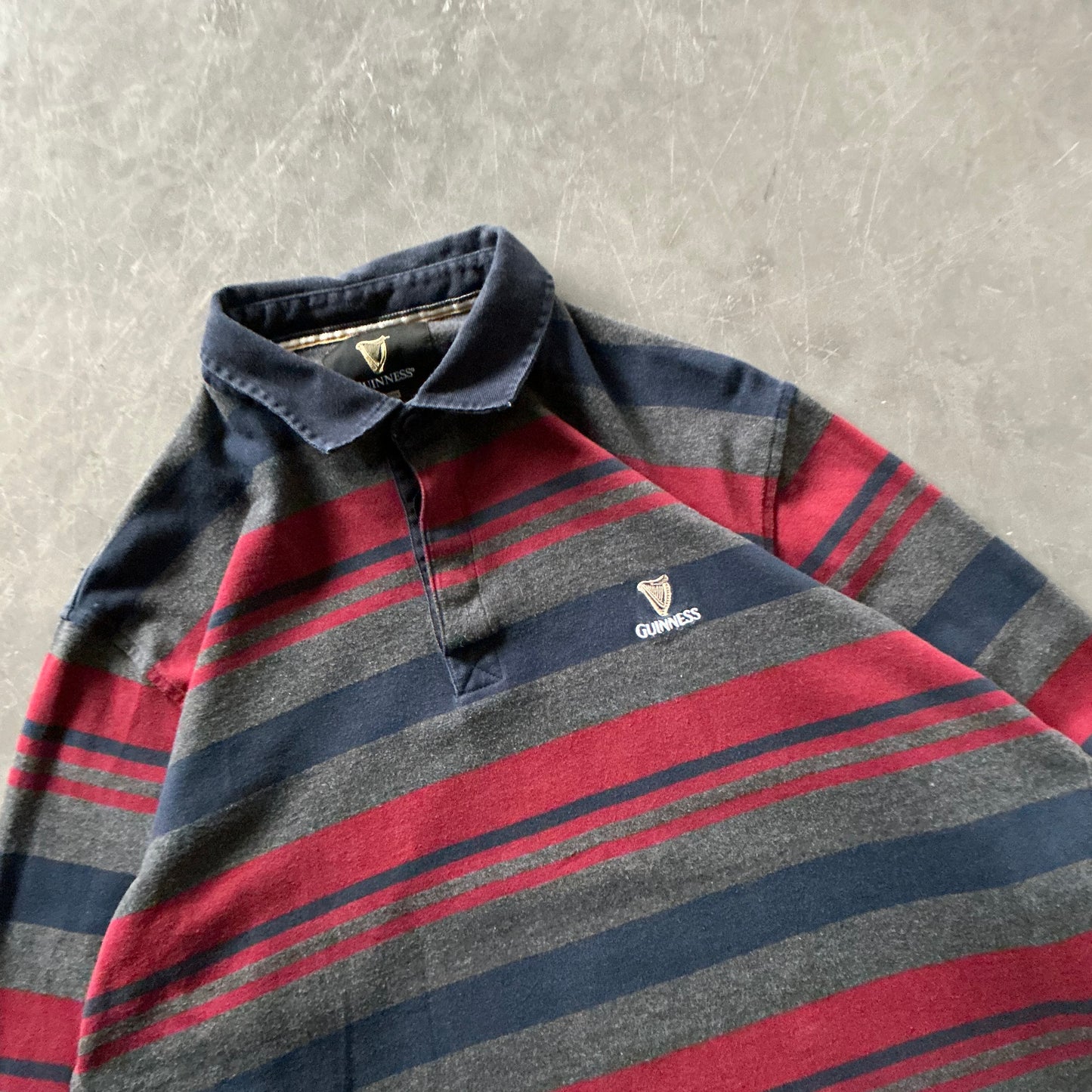 Vintage Guinness Rugby Shirt Size M