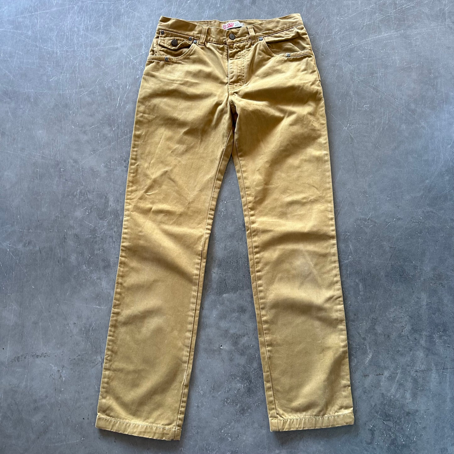 Vintage Red Mark Canvas Trousers W32