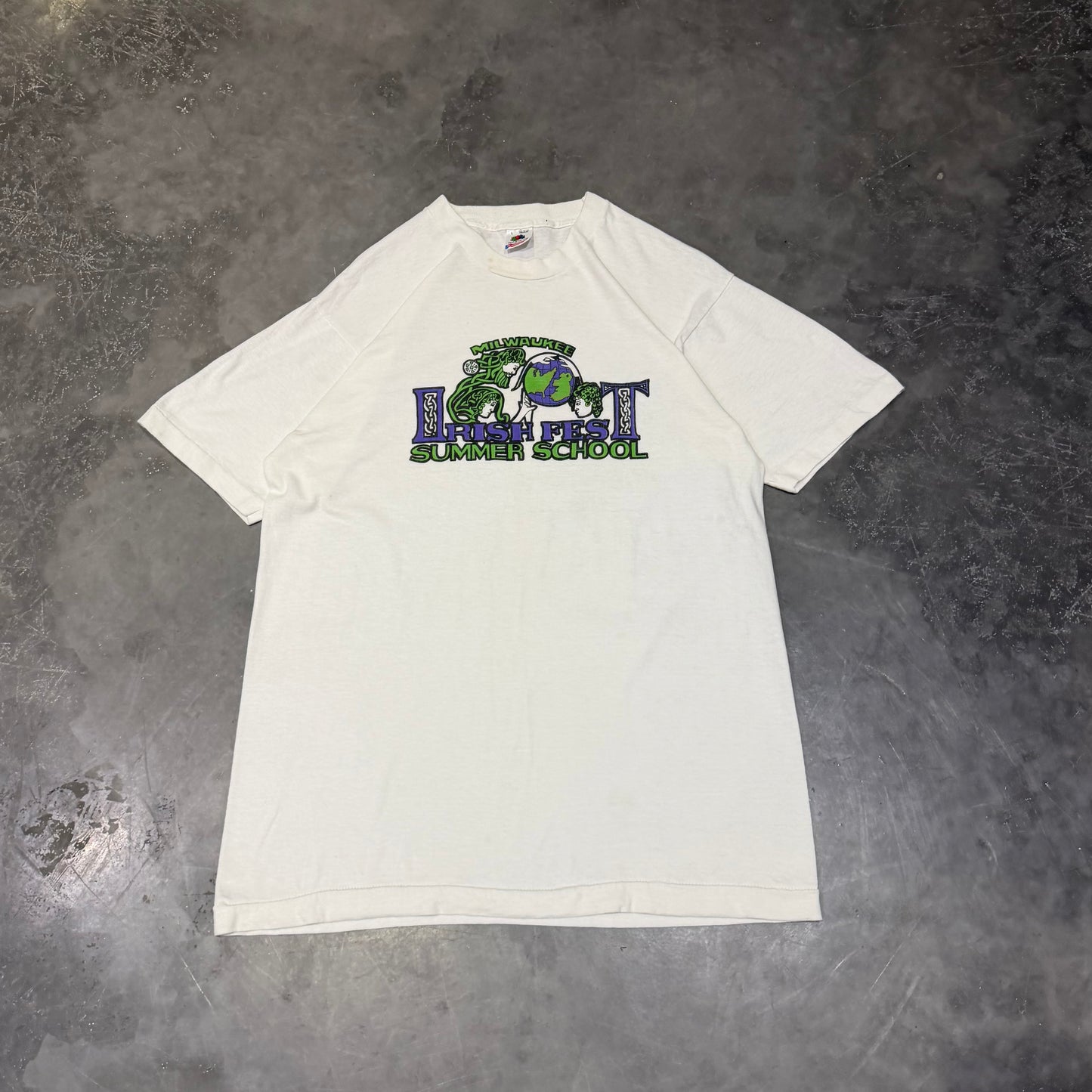 Vintage Milwaukee Irish Fest Tee Size L