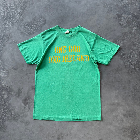Rare 80’s ‘One God One Ireland’ Tee Size M