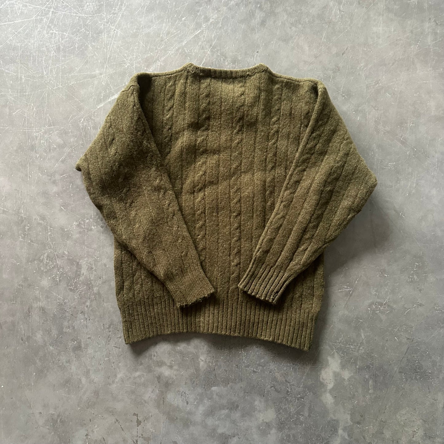 Vintage Yves Saint Laurent Military Knit Size Small