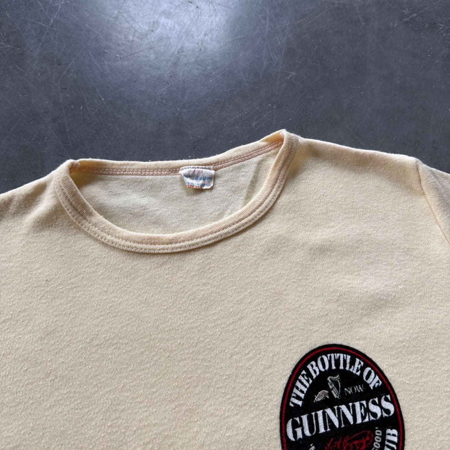 1980's Rare Vintage Guinness Tee Size XS/S