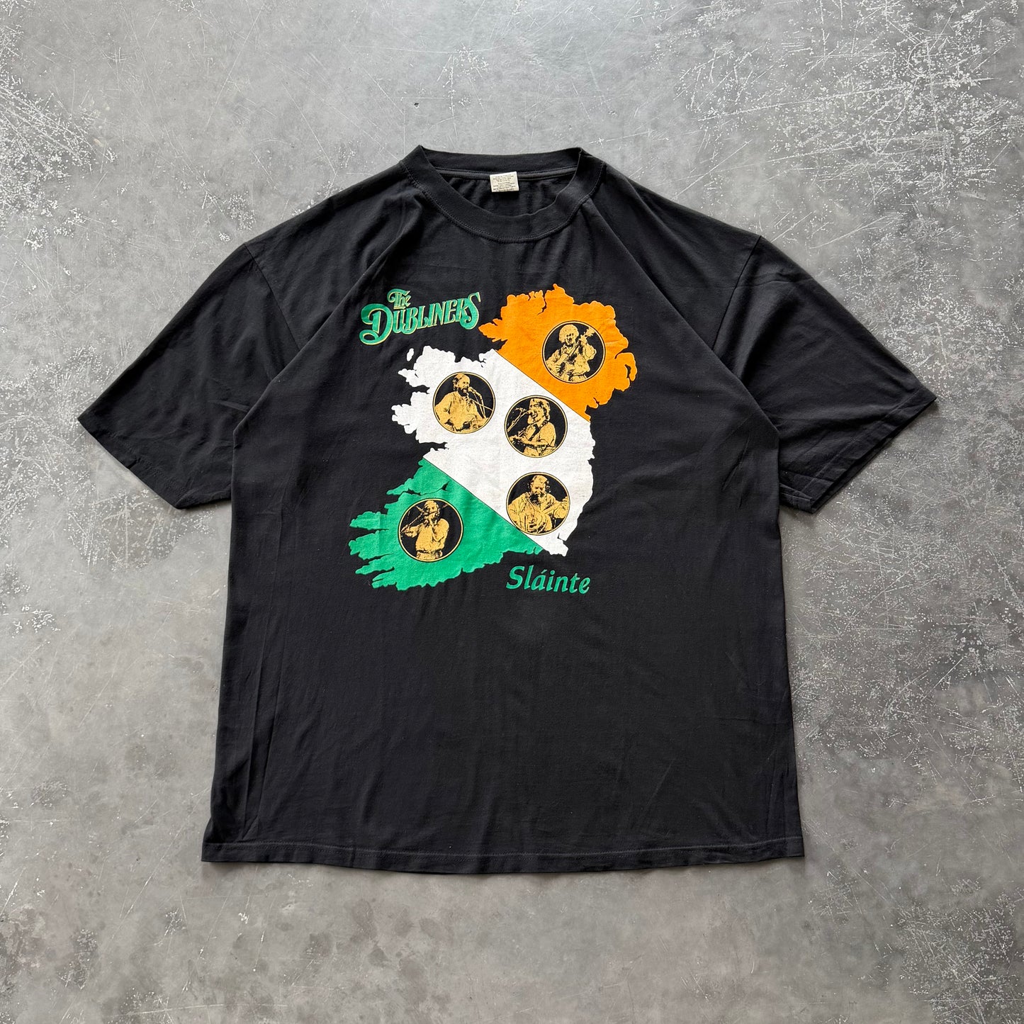 1995 Rare Dubliners Euro Tour Tee Size XXL