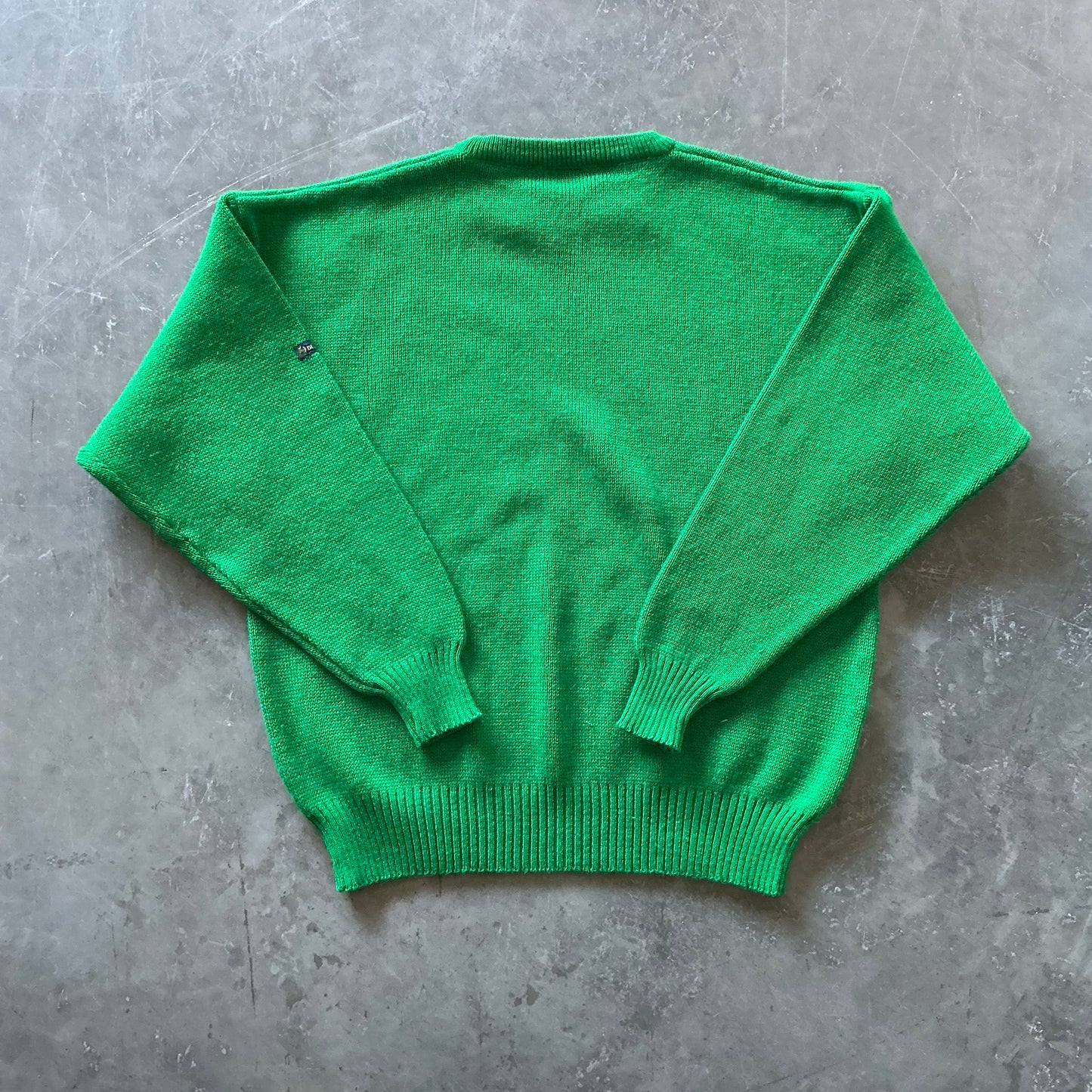 1980's Green Ireland Sweater Size Large