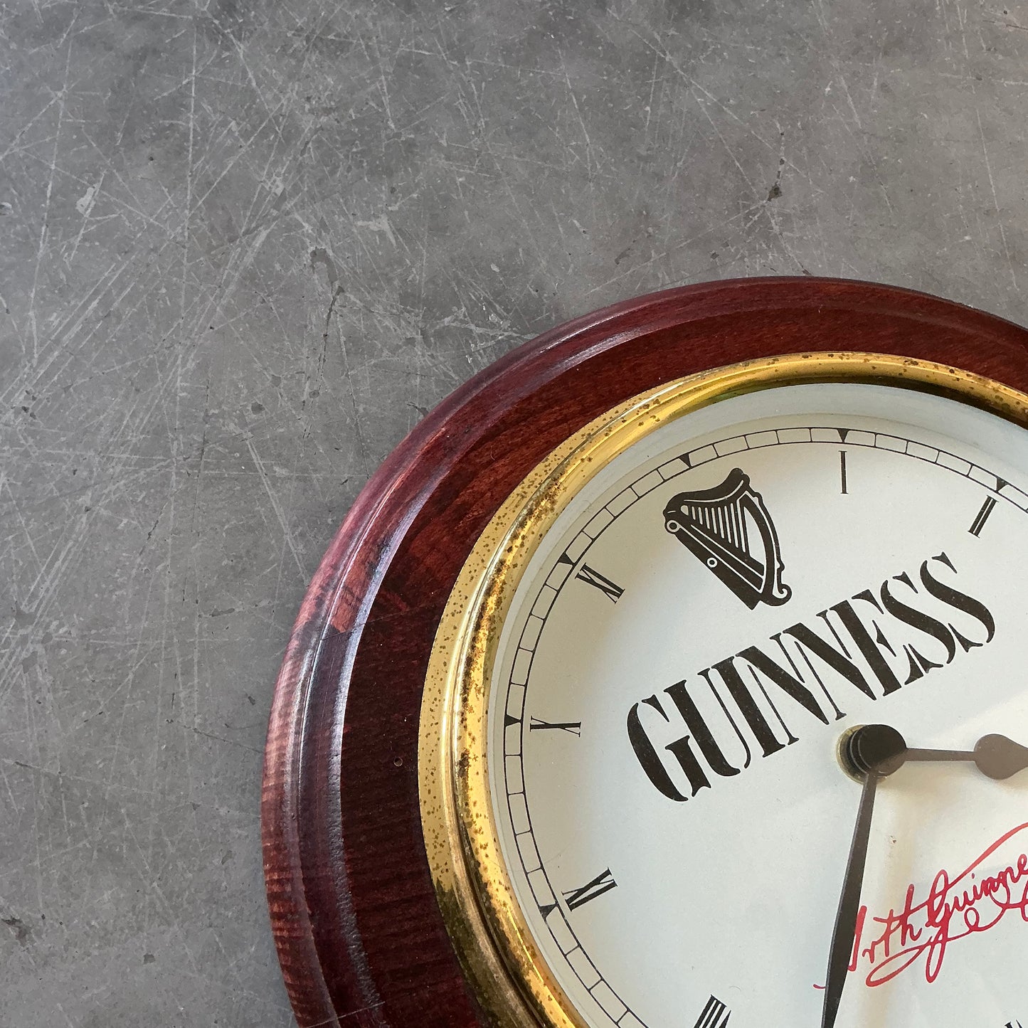 Vintage Guinness Clock