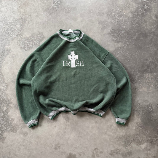 90's Vintage Irish Sweatshirt Size XL