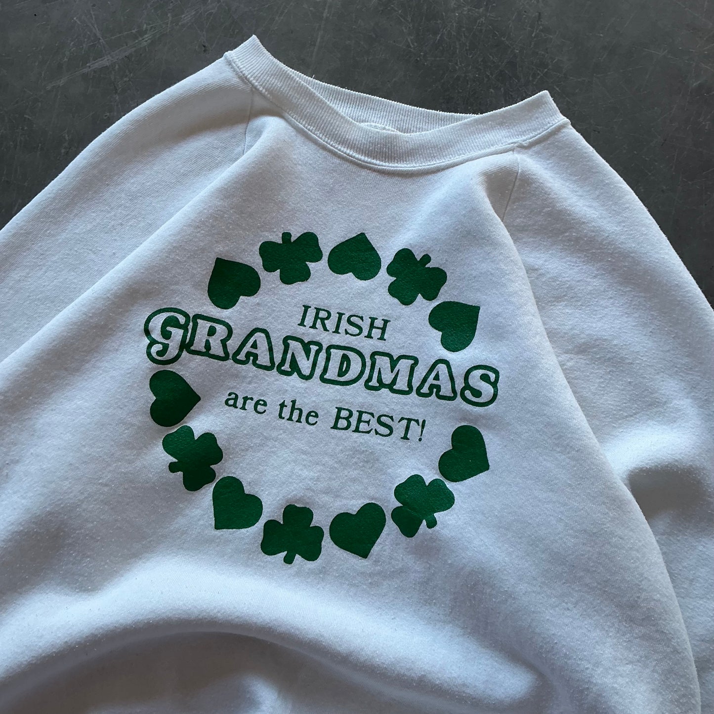 90's Irish Grandma Sweatshirt Size L