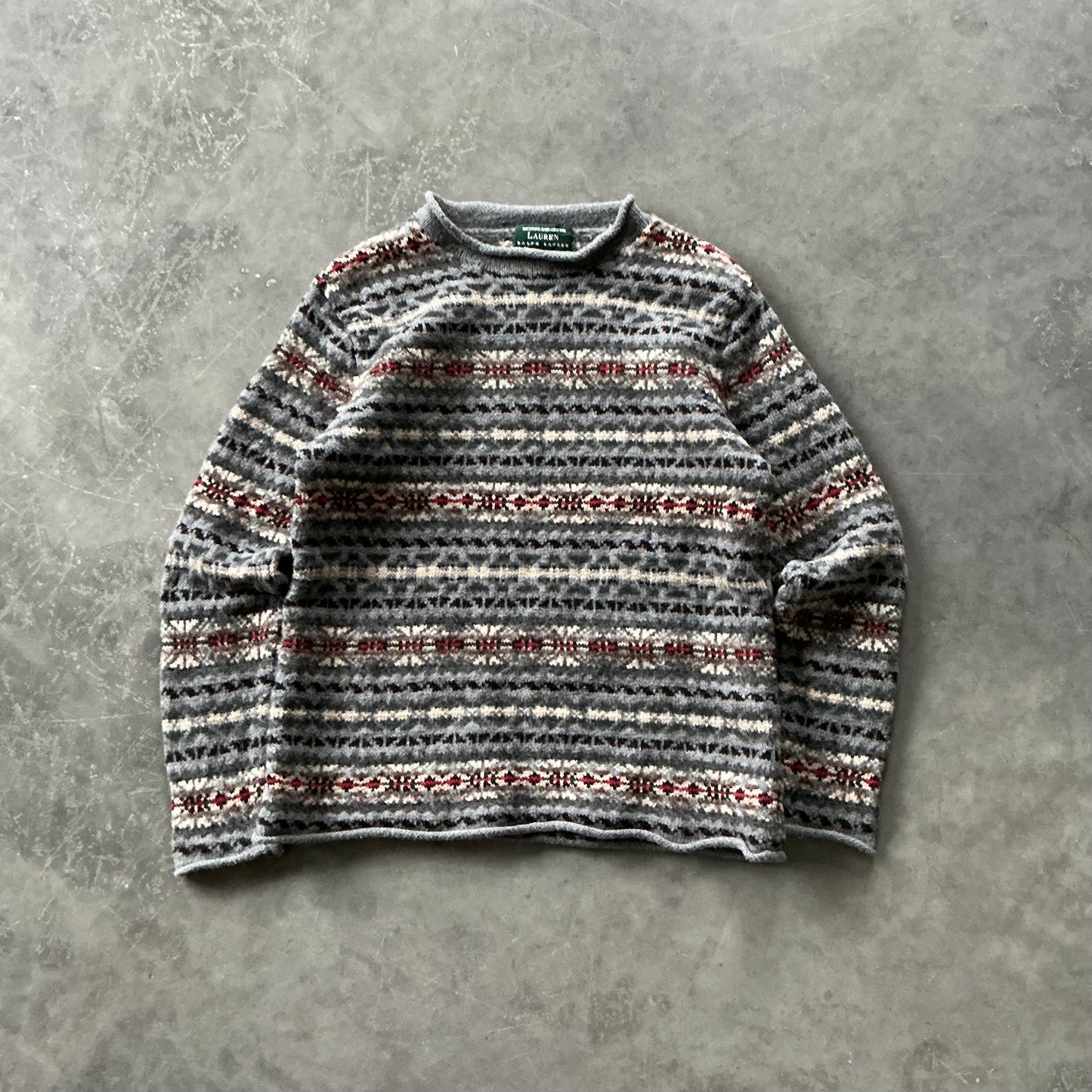 90's Ralph Lauren Hand Knit Sweater Size S