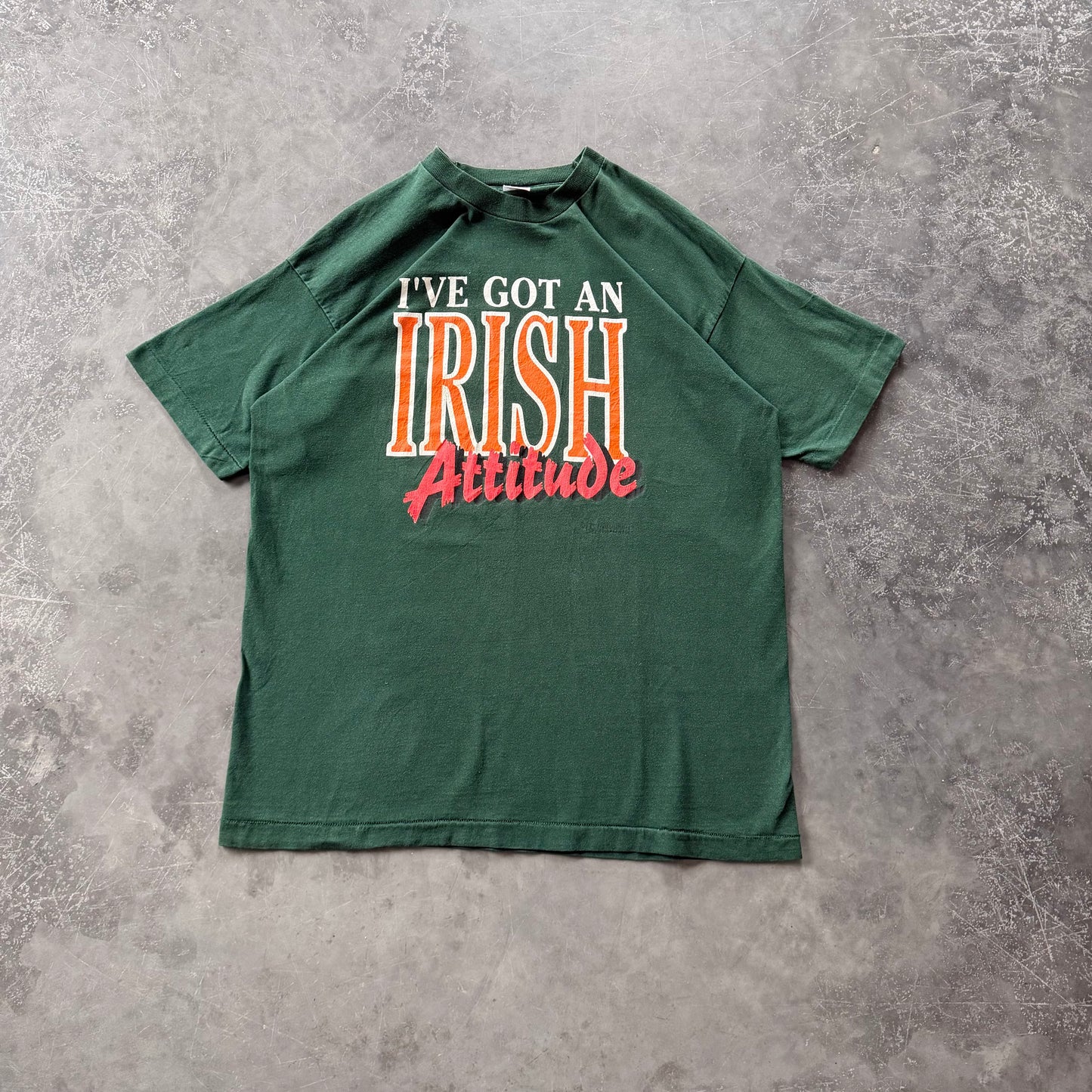 1990’s Irish Attitude Tee Size XL