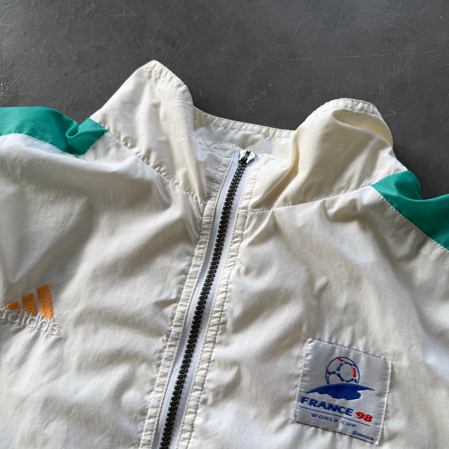 Adidas France 98' Ireland Track Jacket Size XXL