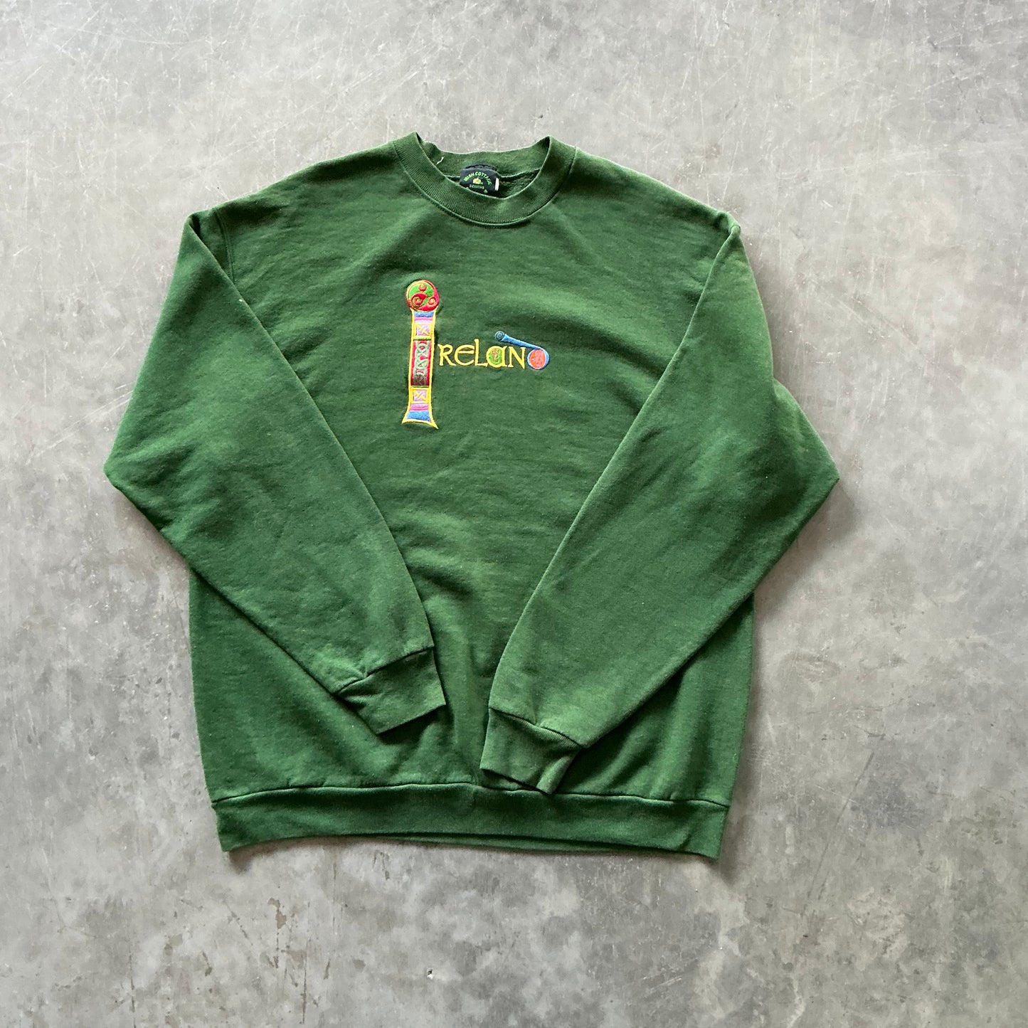 Vintage Ireland Sweatshirt Size XL