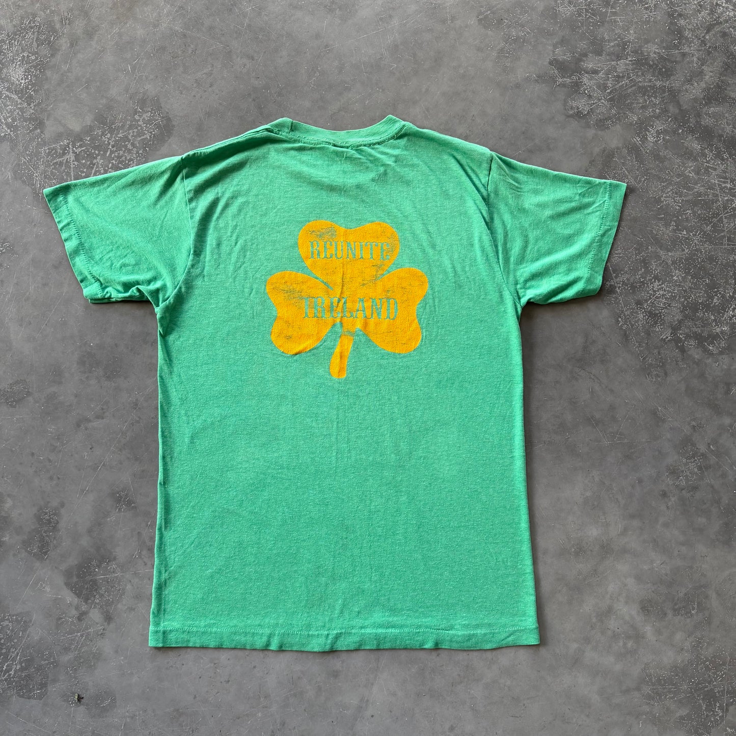 Rare 80’s ‘One God One Ireland’ Tee Size M