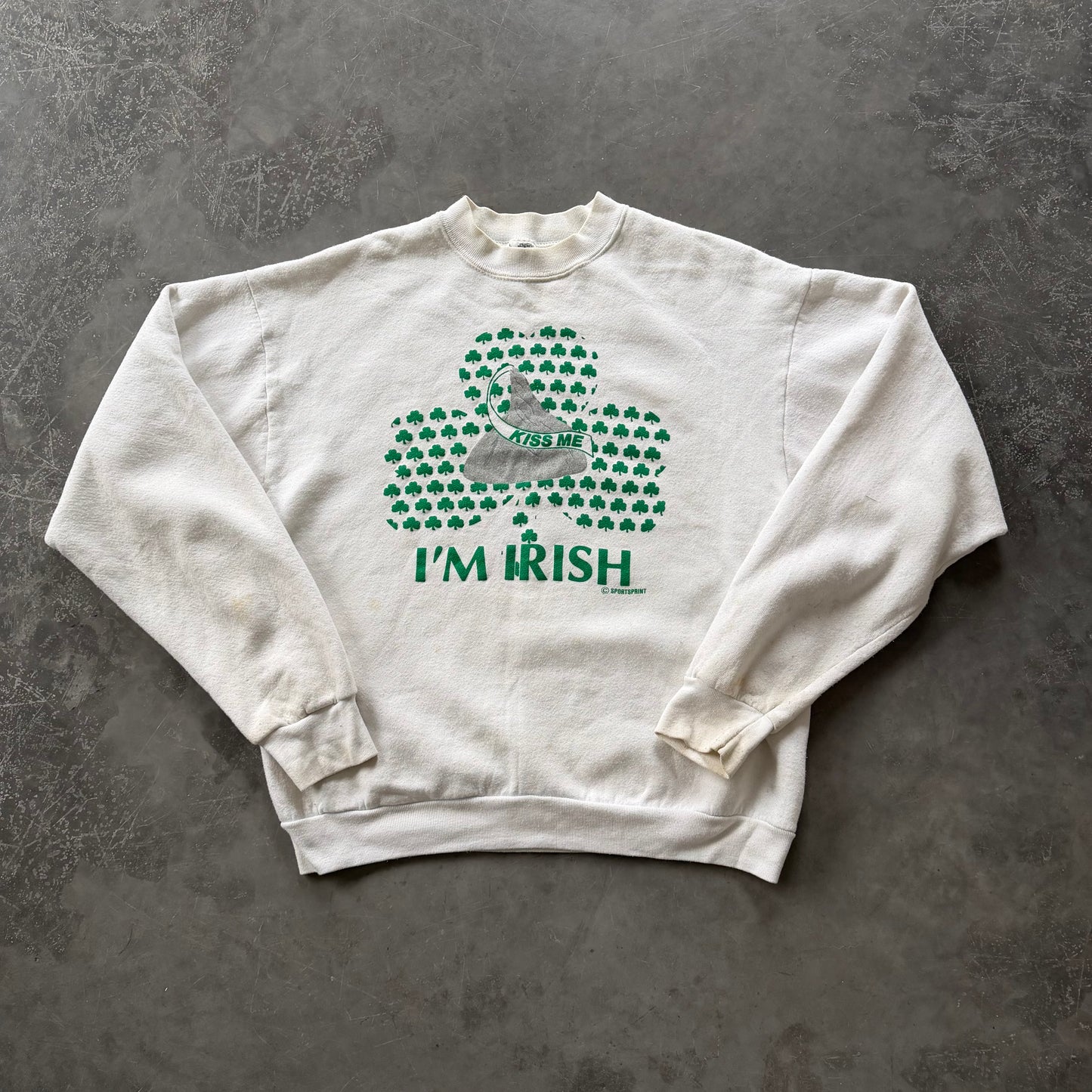 90’s Kiss me I’m Irish Sweat Size Medium