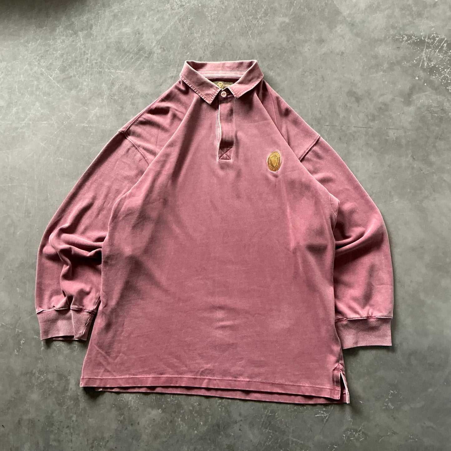 80’s Vintage Guinness Rugby Shirt Size XL