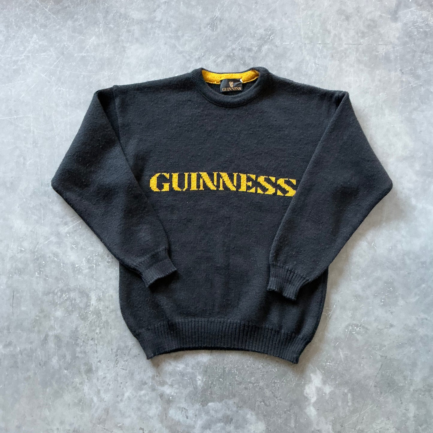 1980's Rare Vintage Guinness Geansaí Size L