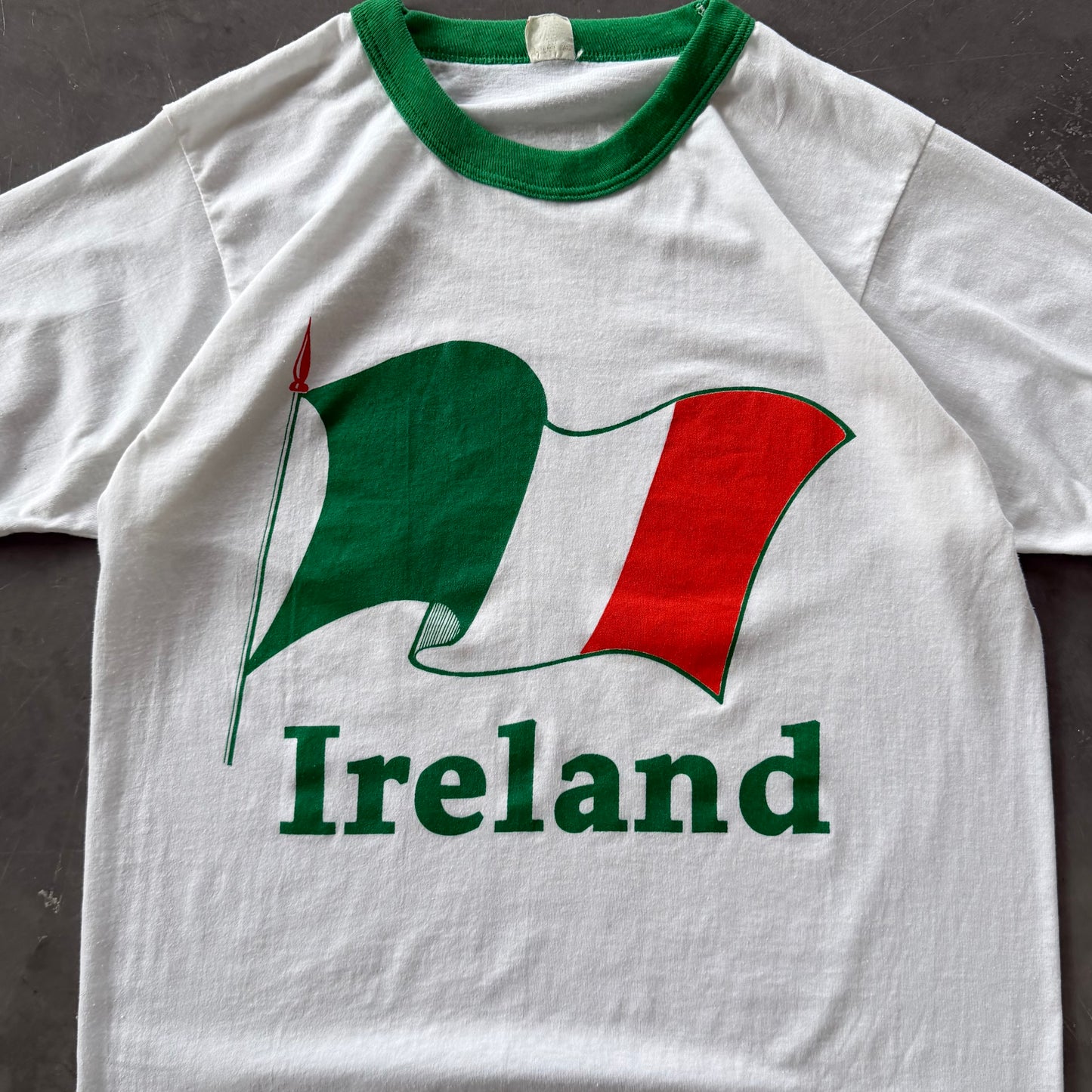 80’s Vintage Ireland Ringer Tee Size Small