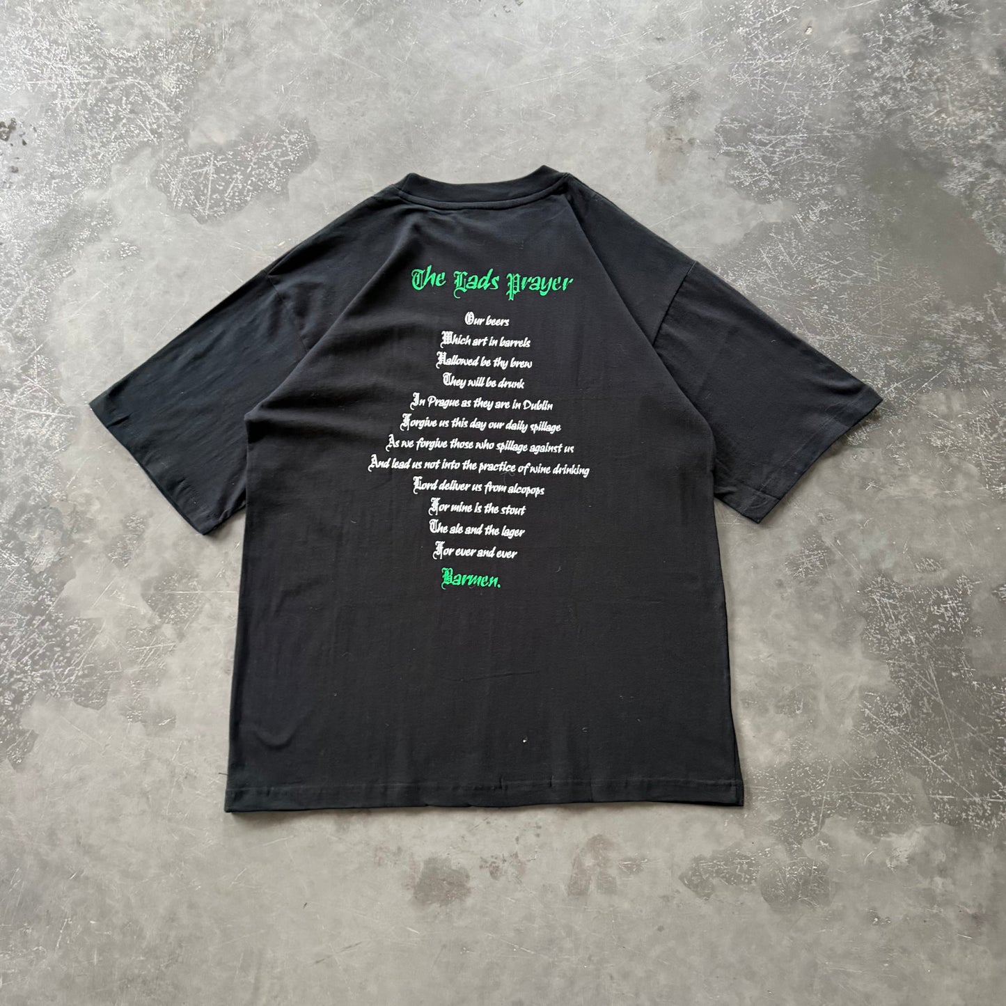 Vintage Rocky Reillys Prague Tee Size XL