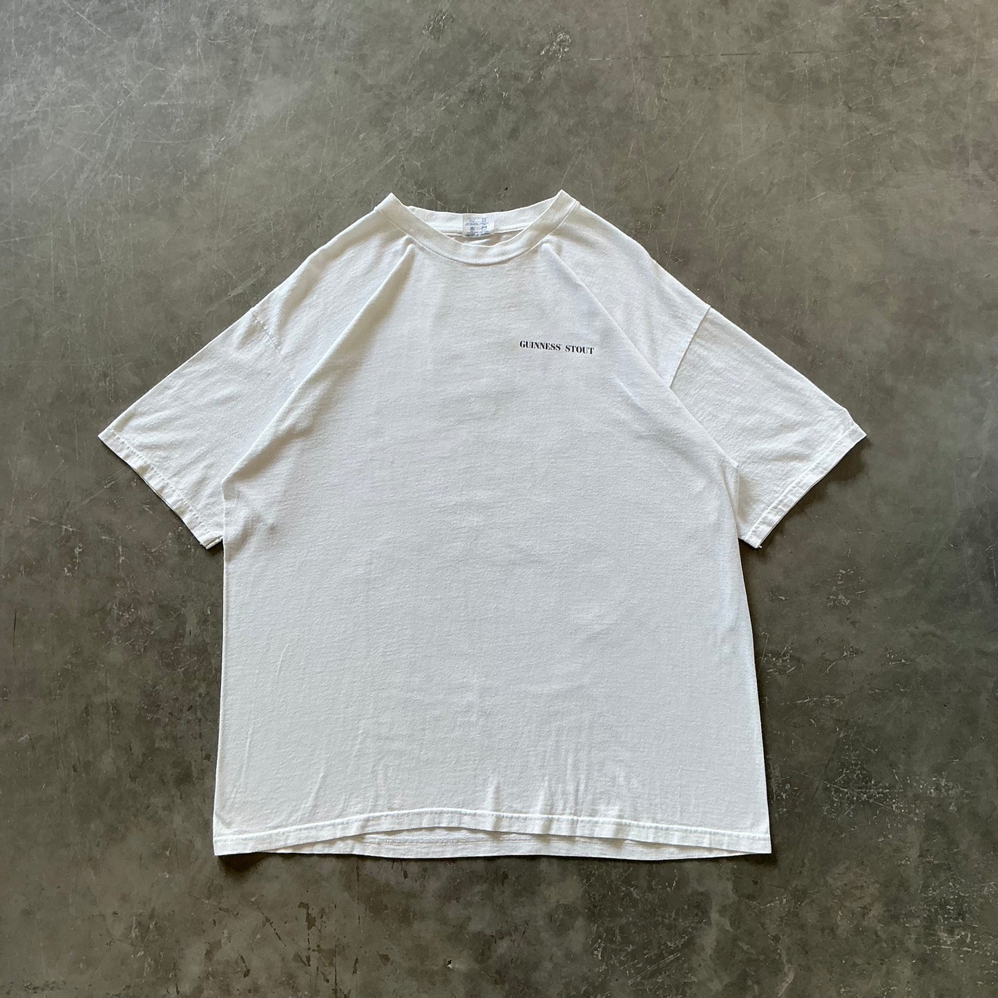 Rare Vintage Guinness Stout Tee Size Boxy L