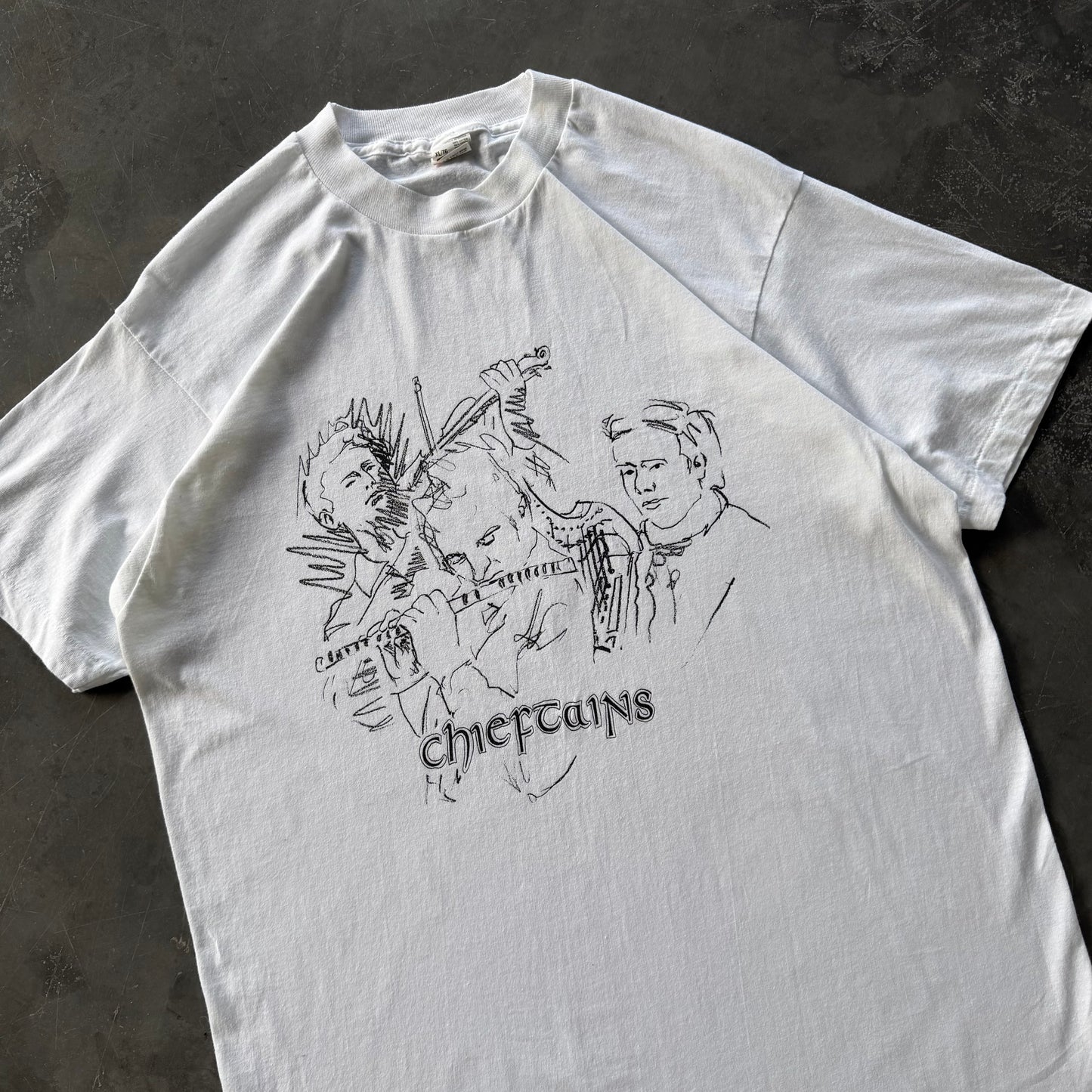 Vintage Chieftains Tee Size Large