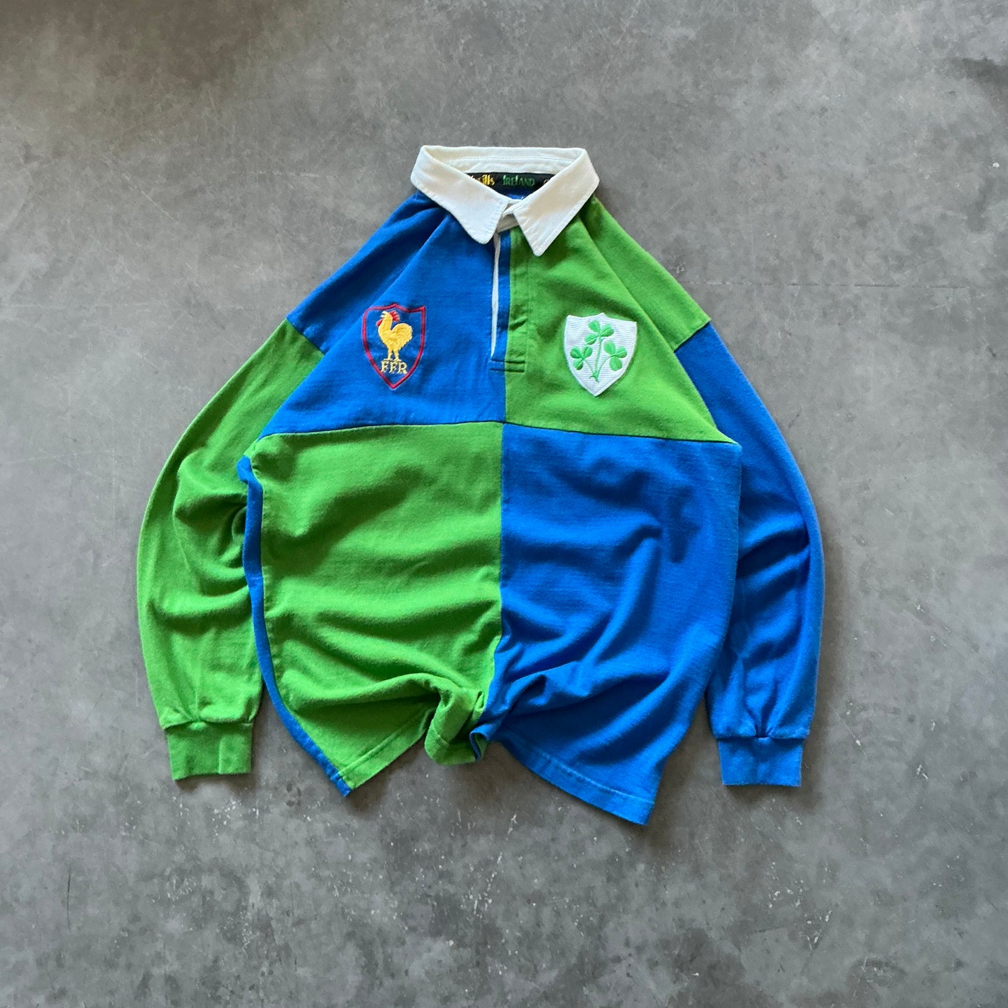 Vintage Ireland France Rugby Shirt Size XL