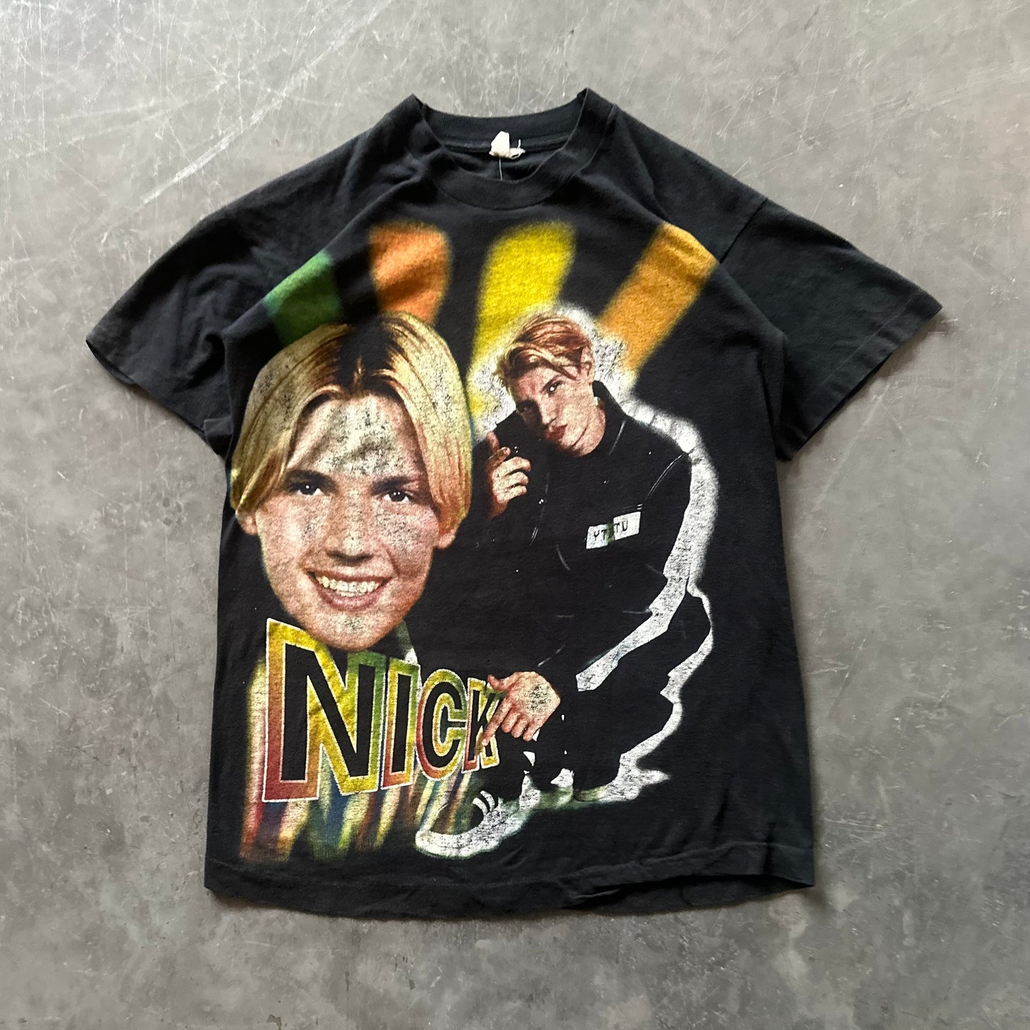 Vintage Nick Carter Tee Size Small