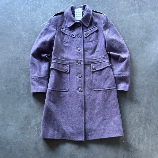 Vintage Wool Blend Trench Size M