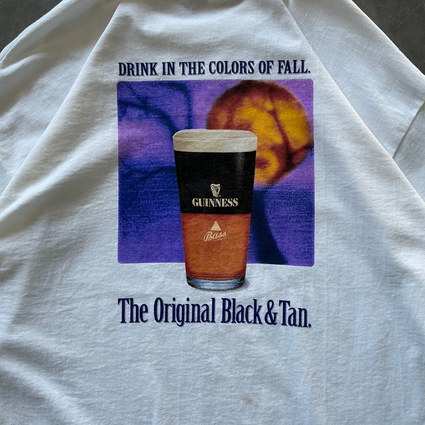 Vintage Guinness Bass Tee Size XL