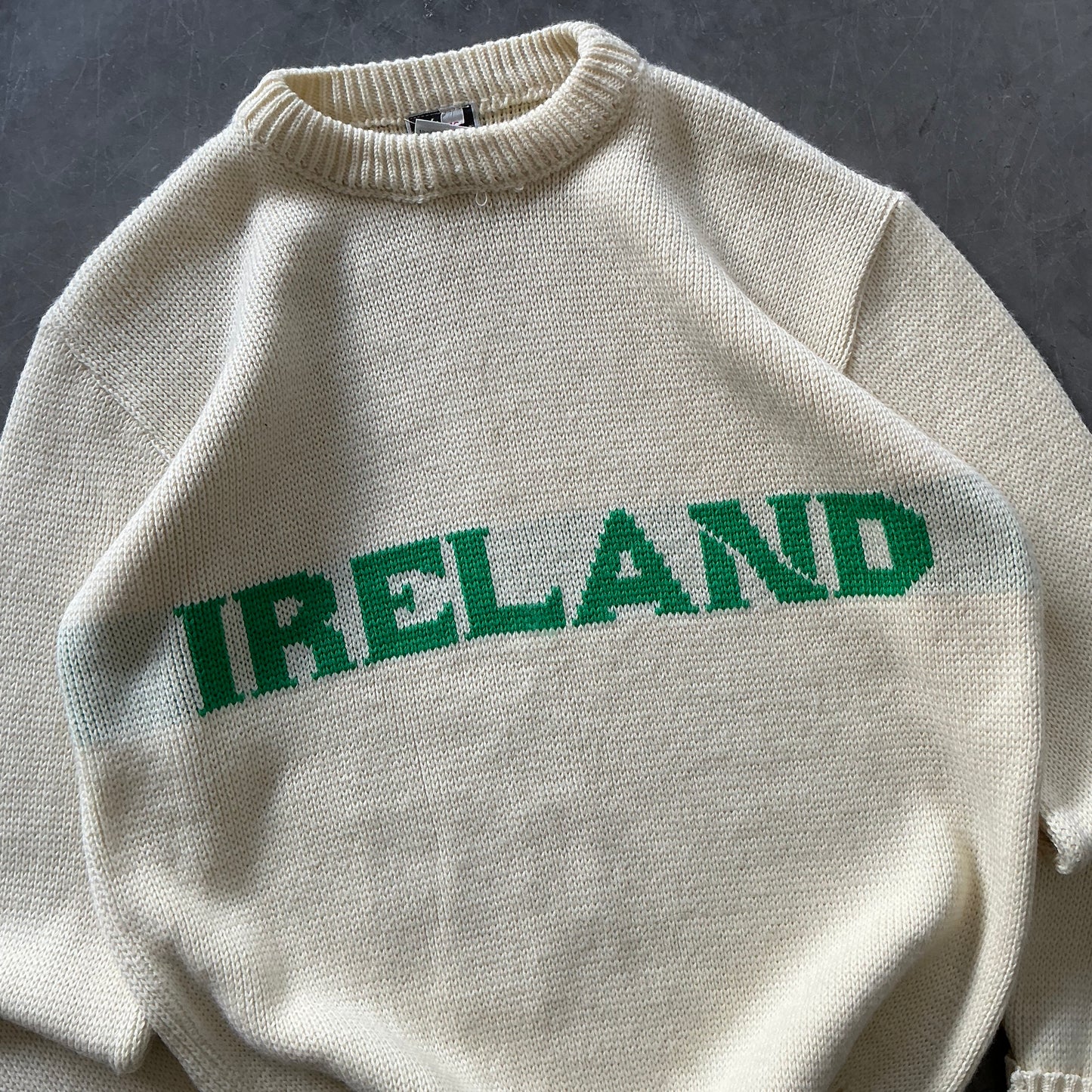 80's Vintage Ireland Sweater Size Large