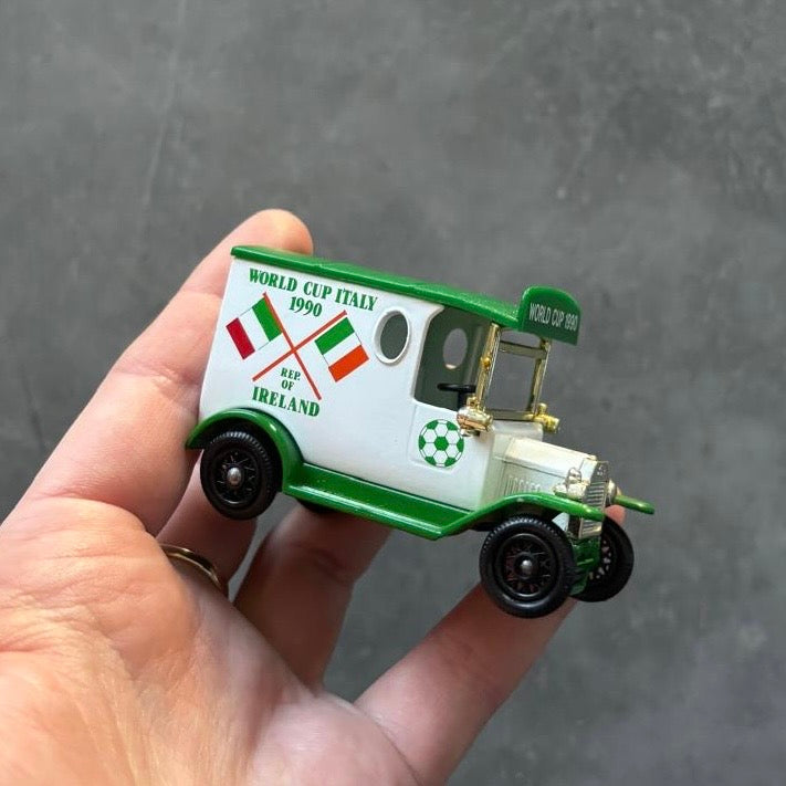 1990 World Cup Ireland Matchbook Car