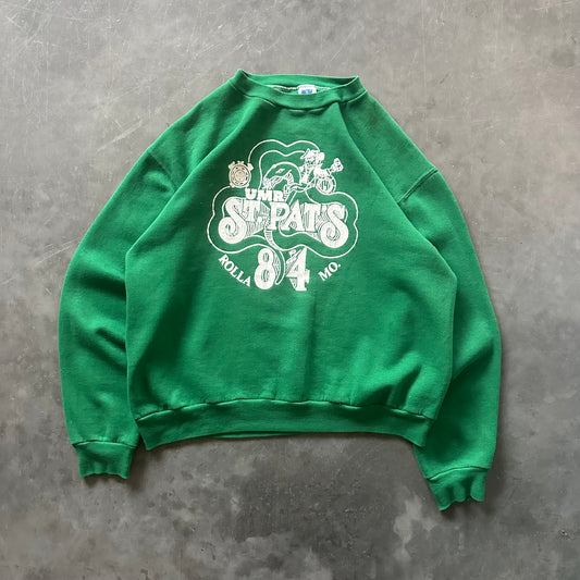 1984 St Patricks Day Sweatshirt Size S