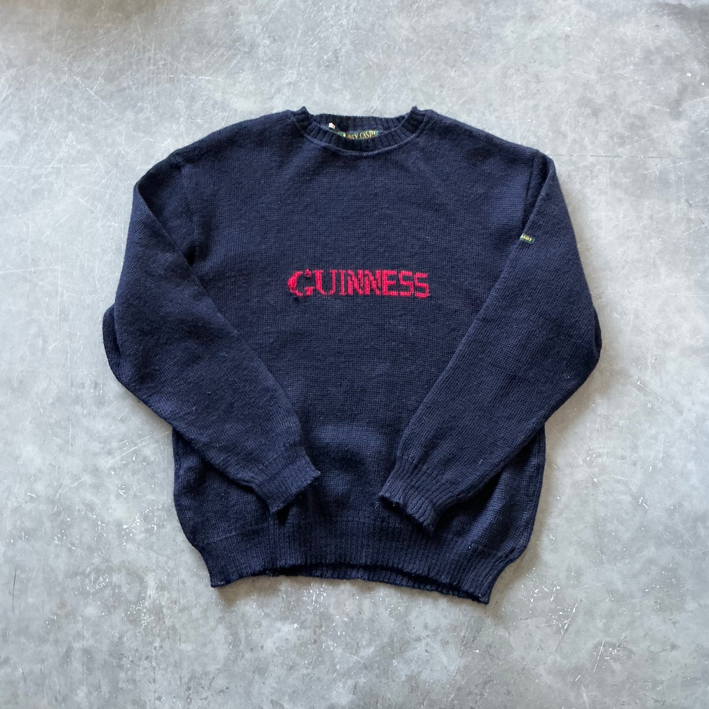 80's Guinness Wool Sweater Size XL